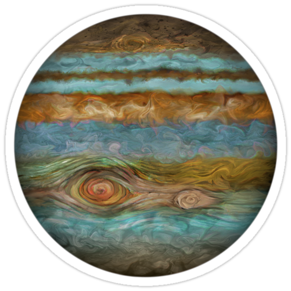  Jupiter  Stickers  by ForestGoblin Redbubble