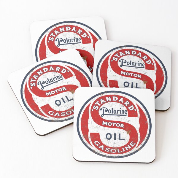 Item preview, Standard Polarine Motor Oil vintage rusted sign designed and sold by htrdesigns.