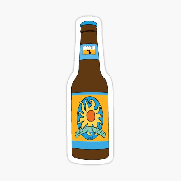 Oberon Inspired Michigan Beer Sticker