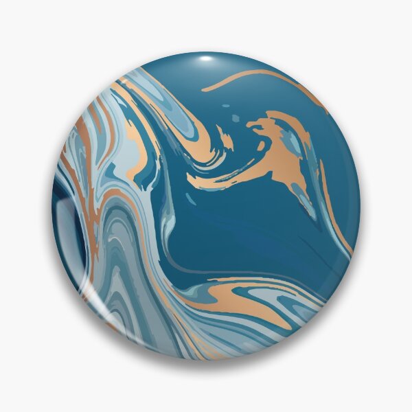 Item preview, Liquid Ink Deep Blue Ocean designed and sold by FotoArtist.