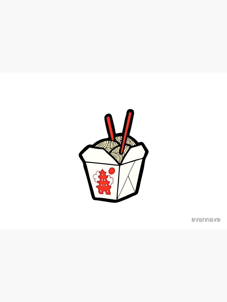 Take-Out Noodles Box Pattern by evannave