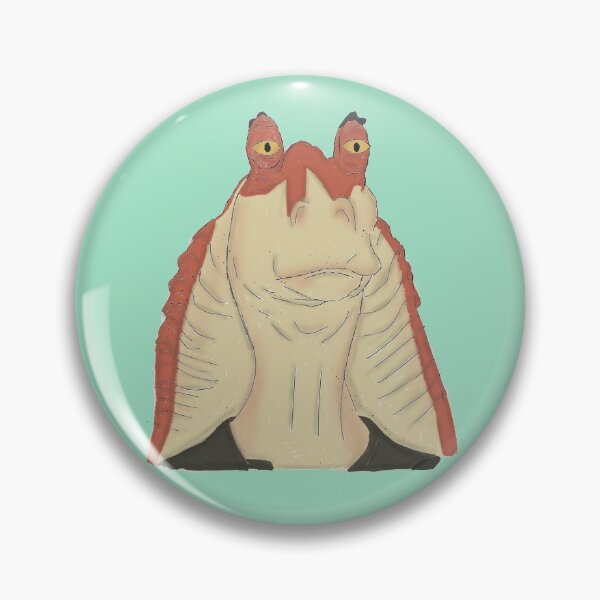 Item preview, Jar Jar Binks designed and sold by Illustrationsbyv .