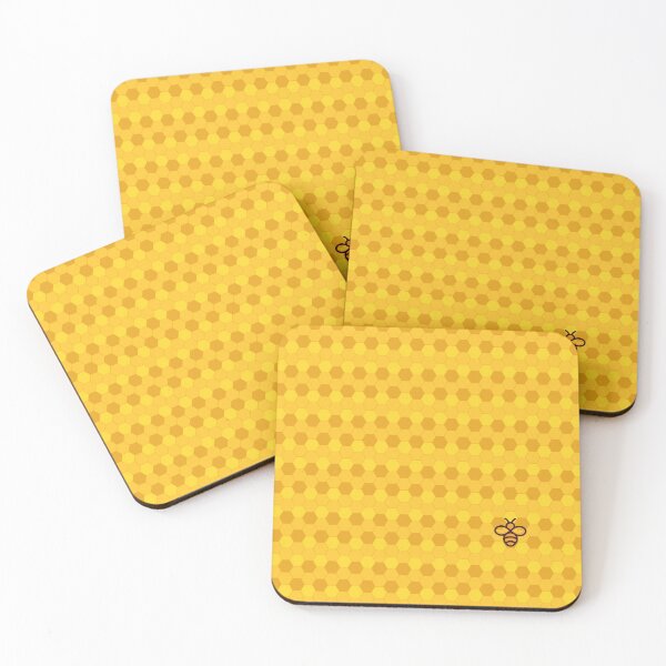 Item preview, Repeating Beehive Pattern with Single Bee designed and sold by Kris Kuhn.