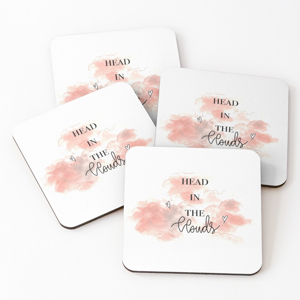 Item preview, Coasters (Set of 4) designed and sold by TheDoggoDraws.
