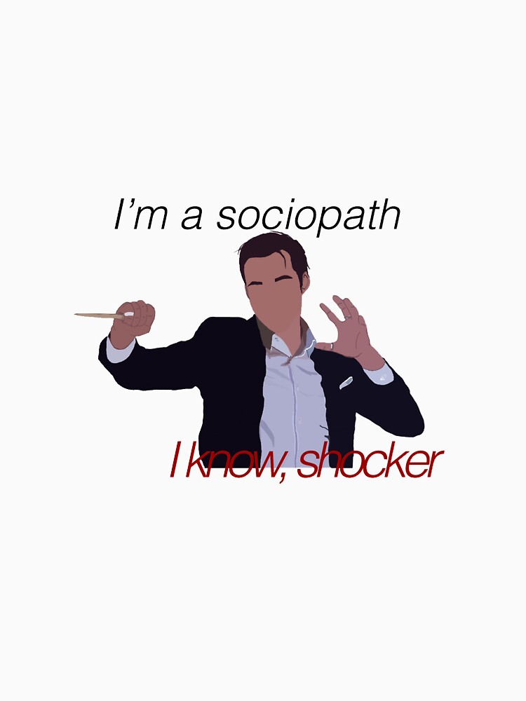 Bin Ich Ein Soziopath Teste Dich " Ich bin ein Soziopath-Zitat" T-Shirt von aimeeorrx2020 | Redbubble