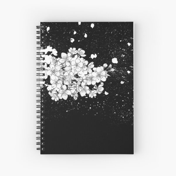Aperçu de l'œuvre Sakura en noir créée et vendue par marineloup-art.