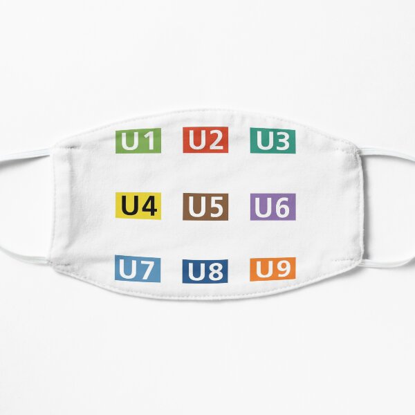 Berlin U-Bahn Line Symbols Mask