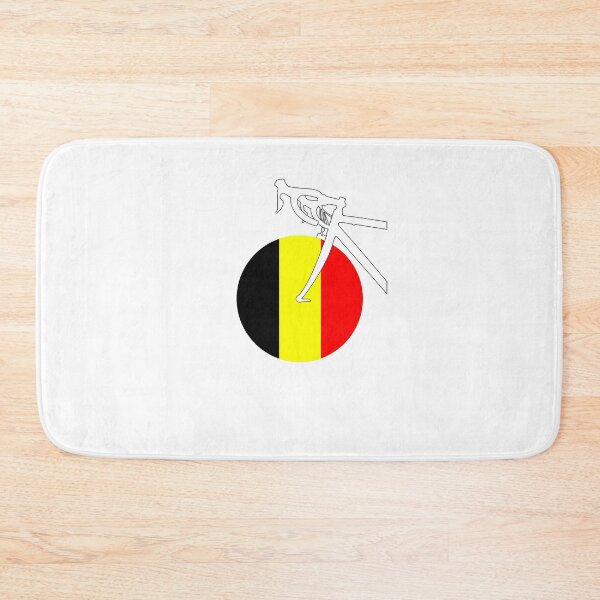 Item preview, Road Bicycle Belgium Flag designed and sold by RabeDesigns.