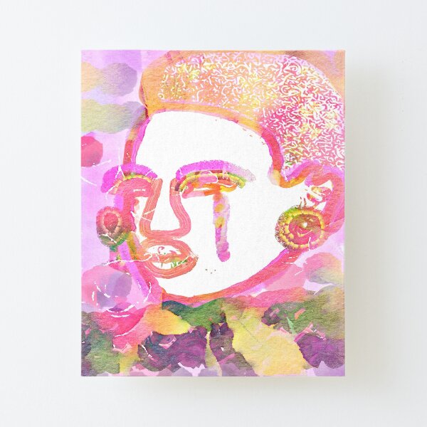 My Mother's Garden Canvas Mounted Print