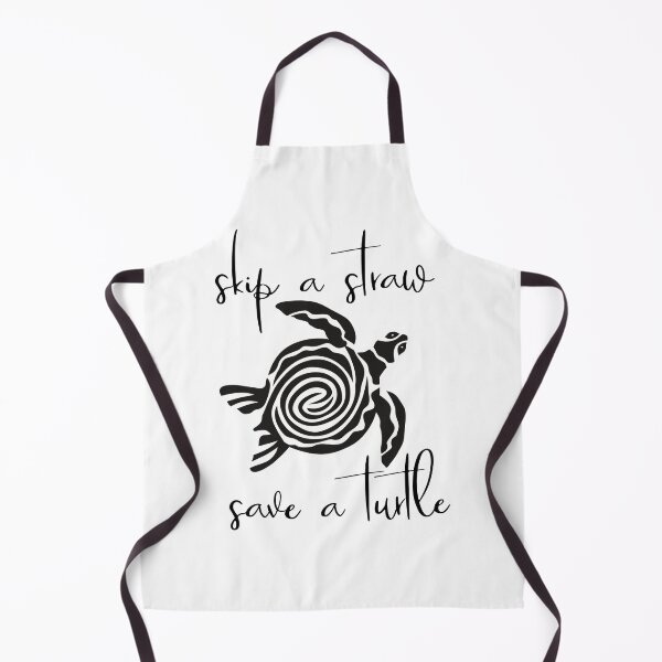 Item preview, Skip A Straw Save a Turtle designed and sold by ColorFlowArt.