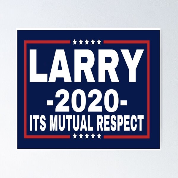 Item preview, Larry Stylinson, 2020, its mutual respect designed and sold by Rose Kelly.
