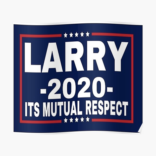 Larry Stylinson, 2020, its mutual respect Poster