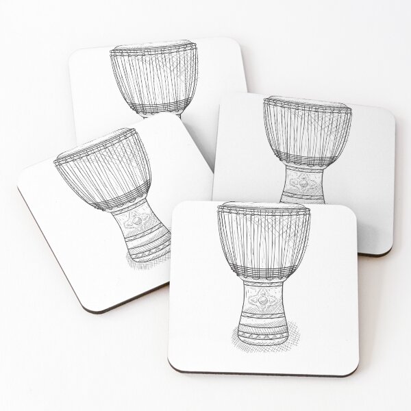Item preview, Djembe Pencil Drawn designed and sold by PayoutStream.