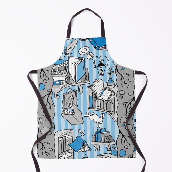 Item preview, Books: Through the rabbit hole_Gray and Blue designed and sold by miavaldez.