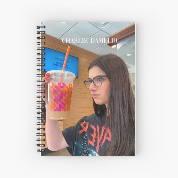 Charlie Damelio Drink Cahier à spirale