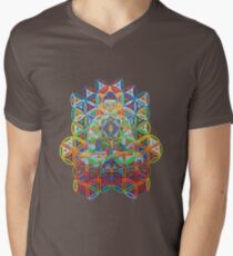 Vipassana - 2012 - Buddha on chair as Tshirt Men's V-Neck T-Shirt