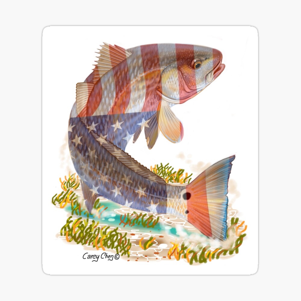 Redfish USA iPhone Case