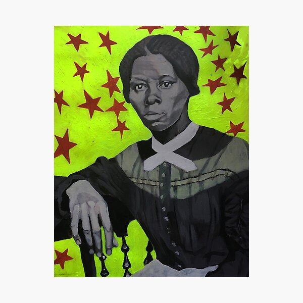 Item preview, Realistic Acrylic Portrait Painting of Young Harriet Tubman designed and sold by bwasylewicz.
