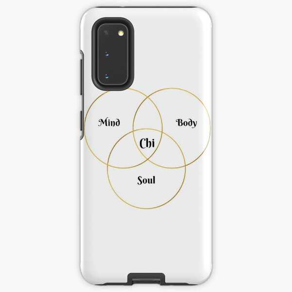 Mind, Body, Soul, Chi Holistic Health Samsung Galaxy Tough Case