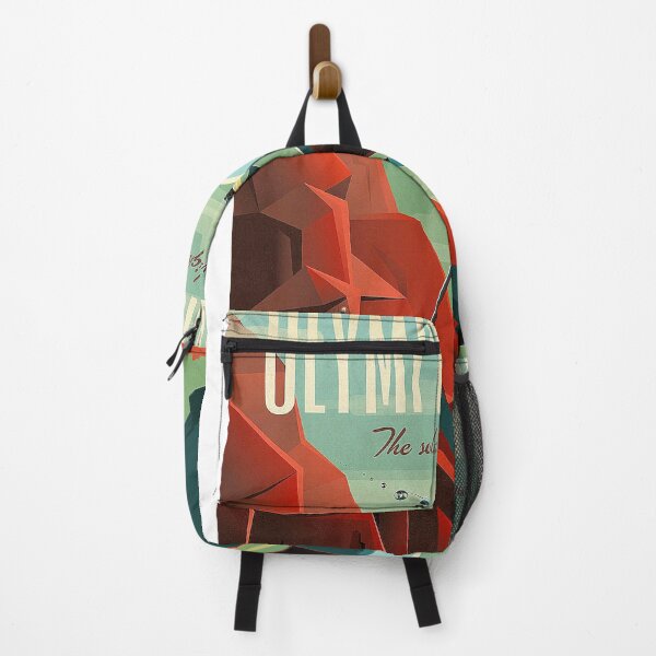 Item preview, Olympus Mons Travel Poster designed and sold by Nikki SpaceStuffPlus.