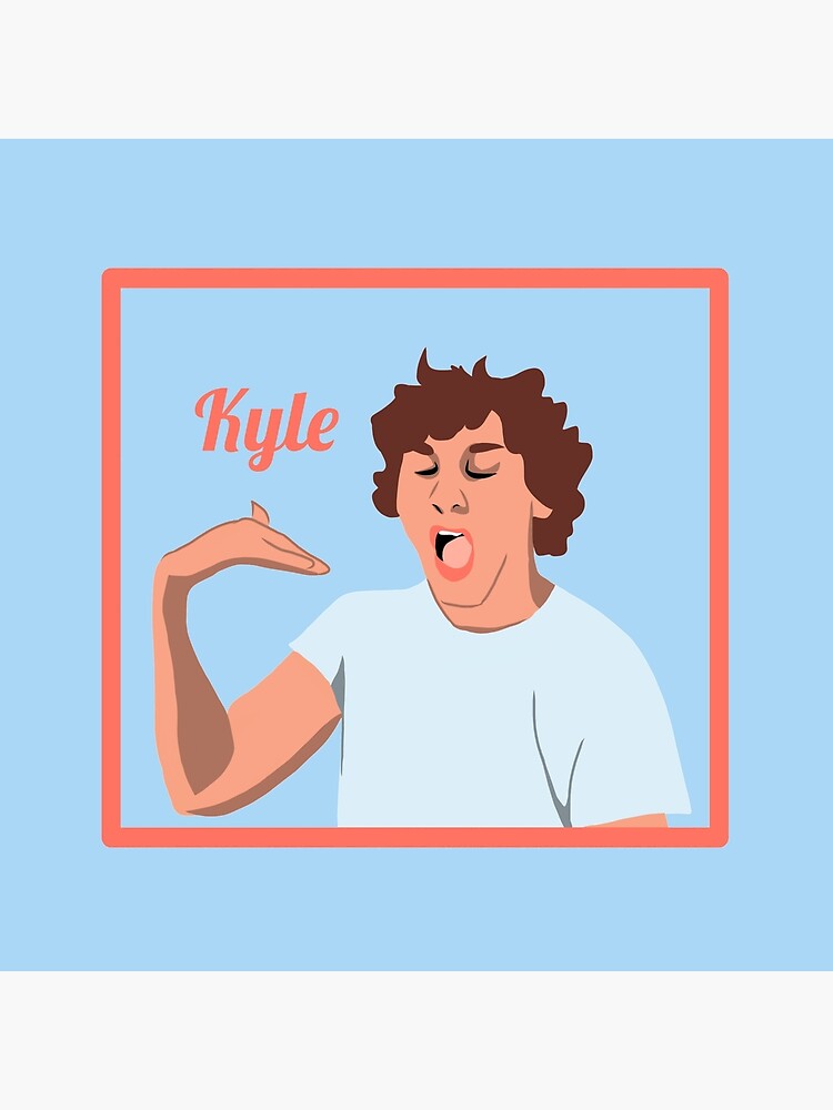 "WTF is up Kyle" Throw Pillow for Sale by LUSTICKNEY Redbubble