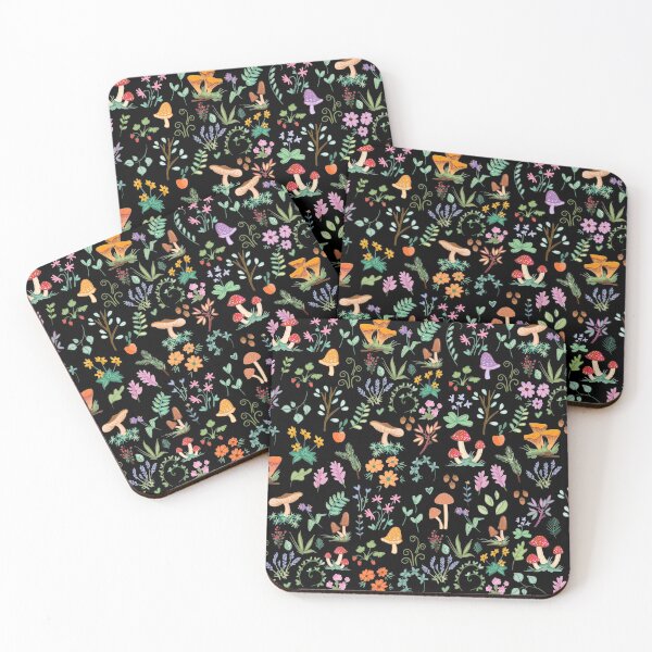 Item preview, Forest Print Dark designed and sold by little  ochre.