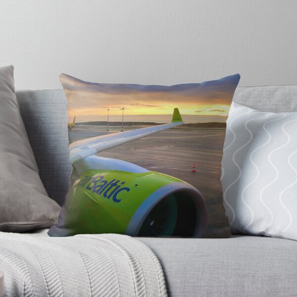 The Engine Throw Pillow