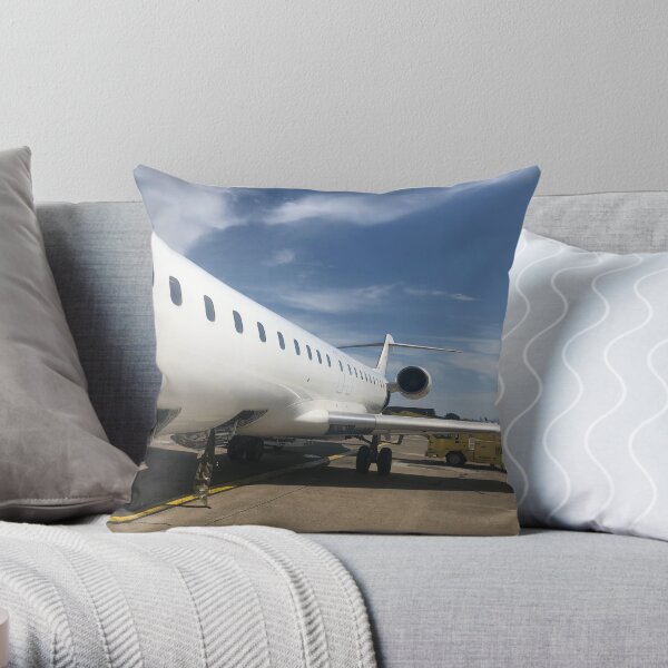 CRJ900 Throw Pillow