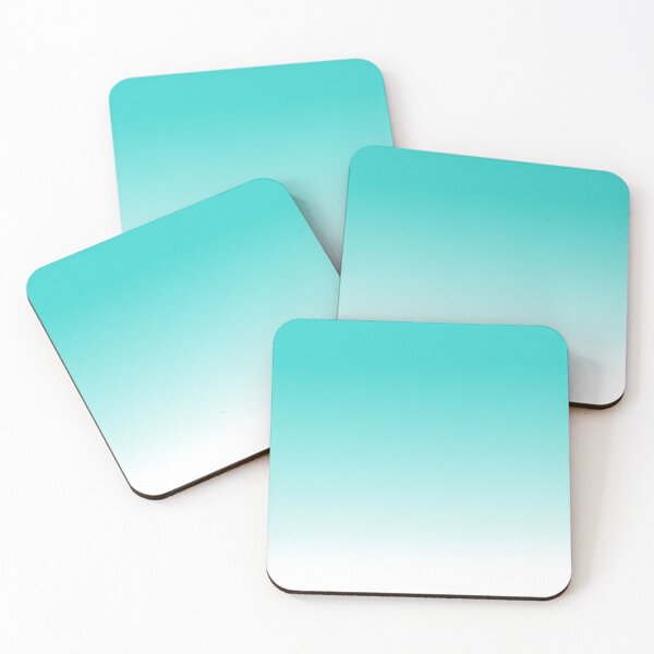 Item preview, Robin's Egg Blue  Ombre Fading Gradient designed and sold by ColorFlowArt.