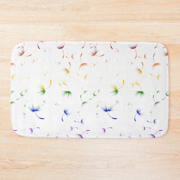 Item preview, Dandelion Seeds Gay Pride (white background) designed and sold by Falln.
