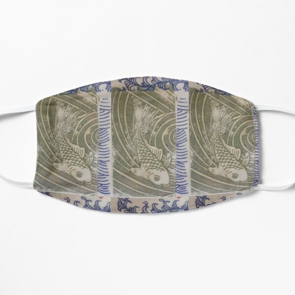 Green Fish Flat Mask