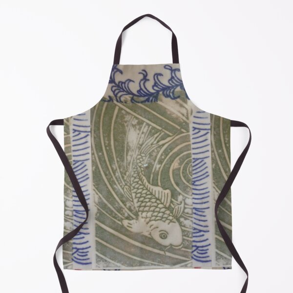 Green Fish Apron