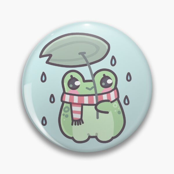 Item preview, frog in the rain designed and sold by Adoreleena.