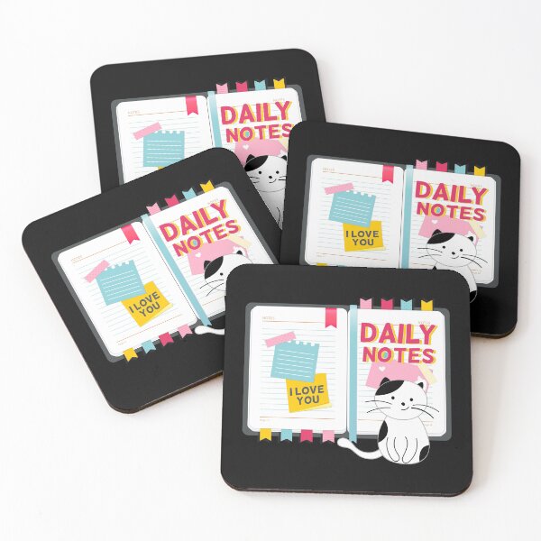 Item preview, Funny Daily Notes I Love You designed and sold by ShirtStar0815.