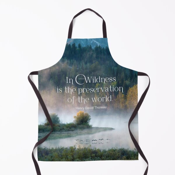 Item preview, In Wildness is the Preservation of the World - Thoreau quote designed and sold by TheCurators.