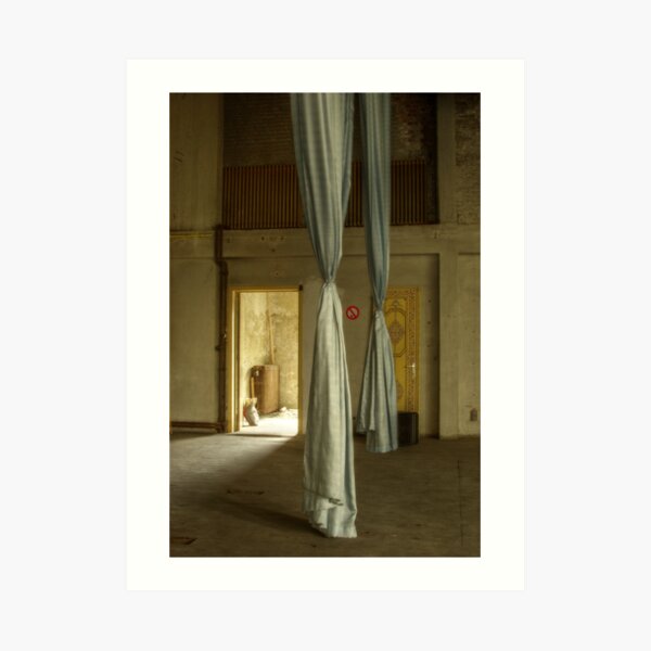 Curtains Art Print