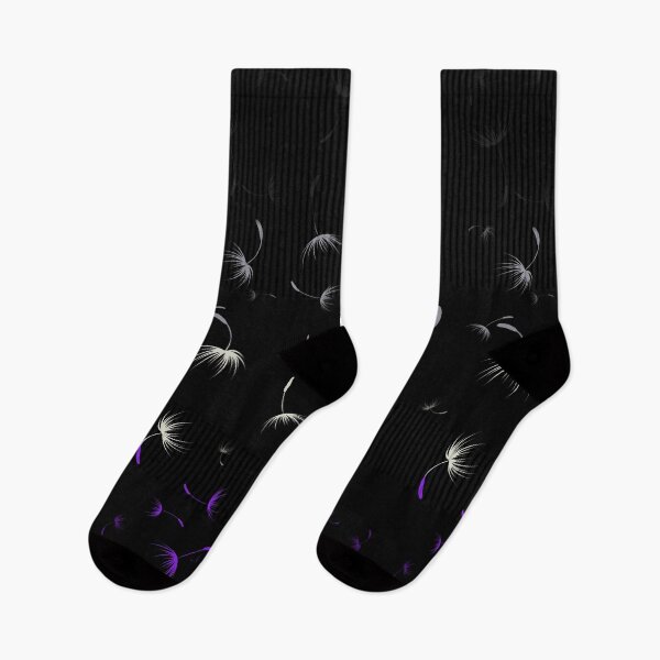 Item preview, Dandelion Seeds Asexual Pride (black background) designed and sold by Falln.