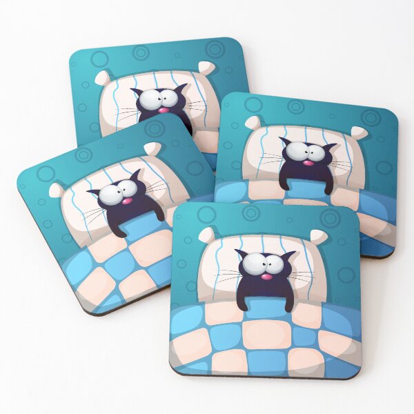 Item preview, Cute Cartoon Cat In Bed designed and sold by Vector Scout Lab.
