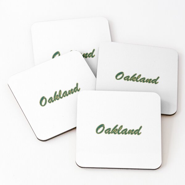 Artikelvorschau, Baseball Fan of Oakland Green and Gold on White entworfen und verkauft von gkillerb.