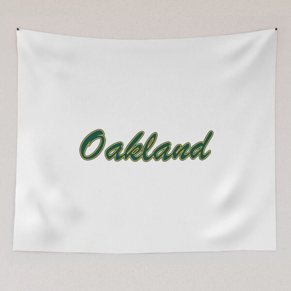 Artikelvorschau, Baseball Fan of Oakland Green and Gold on White entworfen und verkauft von gkillerb.