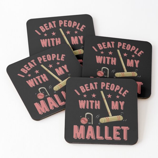 Item preview, Croquet I Beat People With My Mallet Funny Croquet designed and sold by Dan66.