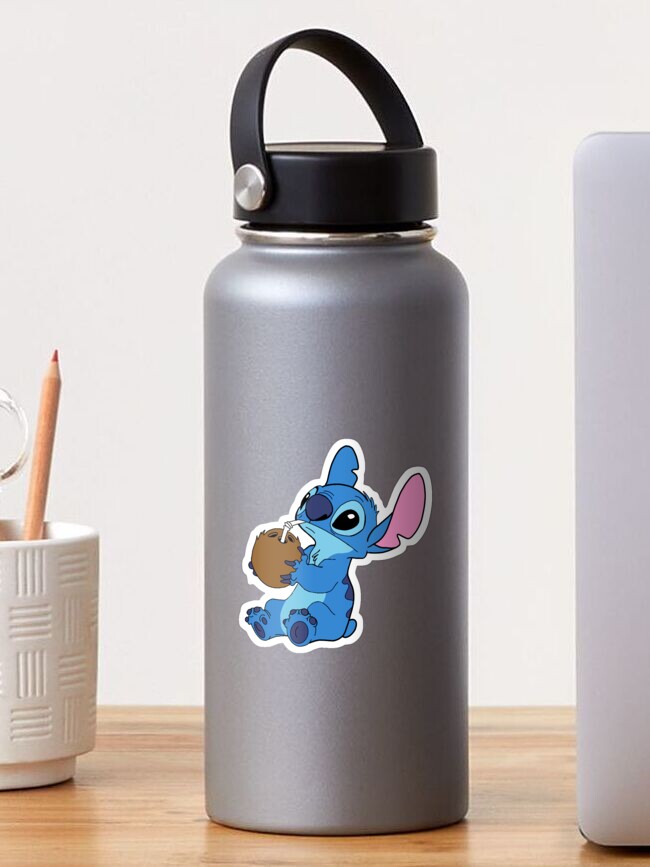 Disney Stitch Water Bottle with Sleeve