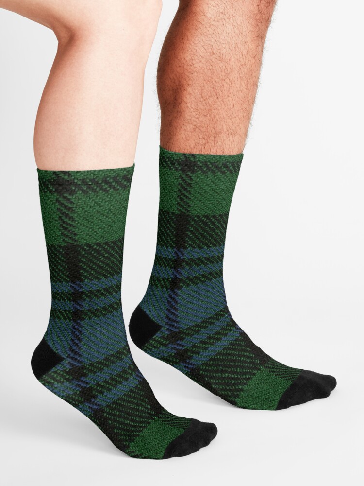 “Black Watch Tartan” Socks by PoshJocks | Redbubble