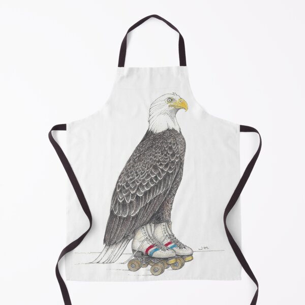 Item preview, Eagle on roller skates designed and sold by JimsBirds.