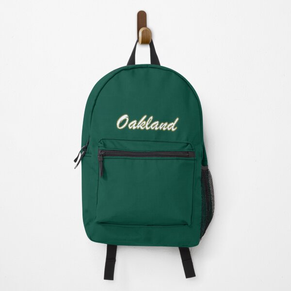Item preview, Baseball Fan of Oakland White and Gold on Dark Green designed and sold by gkillerb.