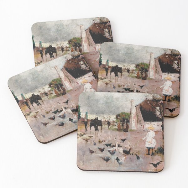 Item preview, Charles Conder - Tea-time designed and sold by Impressionist Masters.