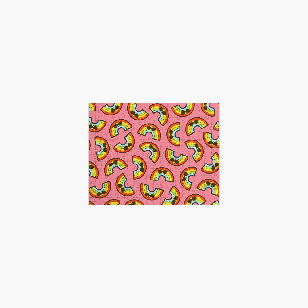 Cool Rainbow Pattern Jigsaw Puzzle