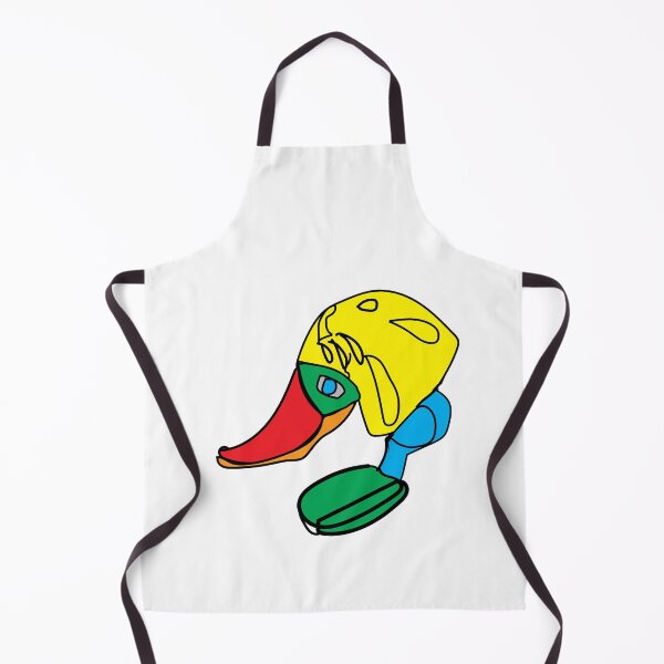 Item preview, The Smiley Duck with Yellow Hair, TeresaTown at Redbubble 2020 designed and sold by Mark Stansberry.