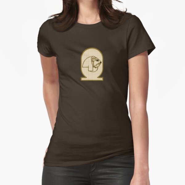 Curse Decree: Ab the Lion-Headed Fitted T-Shirt
