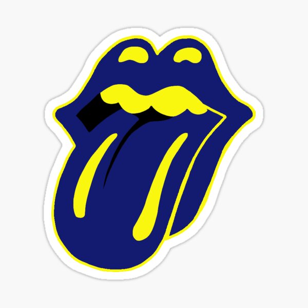Item preview, Go Blue! UMichigan Lips and Tongue designed and sold by elakalra.